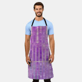 Bright abstract mosaic violet background with glos schort (Gedragen)