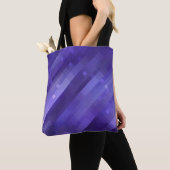 Bright abstract mosaic violet background with glos tote bag (Dichtbij)