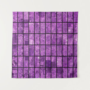 Bright abstract mosaic violet background with glos wandkleed