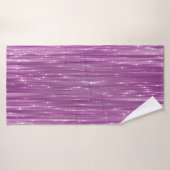 Bright abstract pink background with glitter badhanddoek (Badhanddoek)