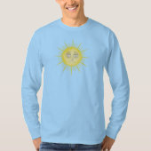 Bright Abstract Sun Art T-shirt (Voorkant)