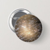 Bright Abstracte Fireworks-Button Ronde Button 5,7 Cm (Voorkant /achterkant)