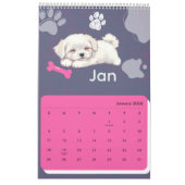 Bright & Adorable Puppy Art Calendar Kalender (Jan 2026)