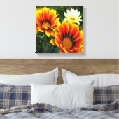 Bright African Daisies Canvas Afdruk (Insitu (Slaapkamer))