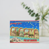 Bright Alaska Vintage Postcard  Briefkaart (Staand voorkant)