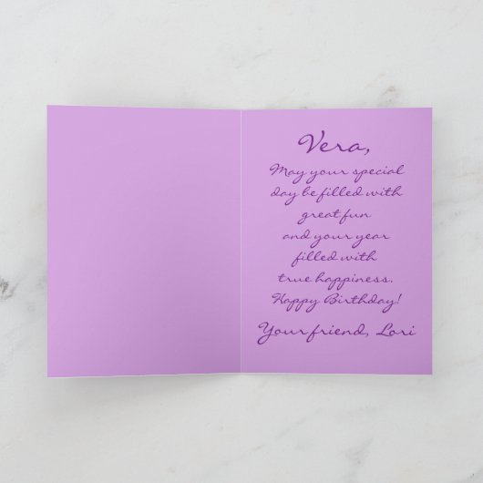 Bright ananas Happy Birthday Kaart (Binnen)