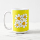 Bright and Bold Daisy Koffiemok (Links)