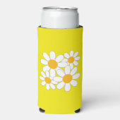 Bright and Bold Daisy Seltzer Blikjeskoeler (Seltzer Voorkant)