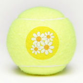 Bright and Bold Daisy Tennisballen (Voorkant)