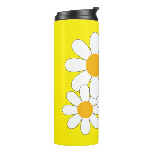 Bright and Bold Daisy Thermosbeker (Gedraaid links)