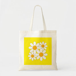 Bright and Bold Daisy Tote Bag