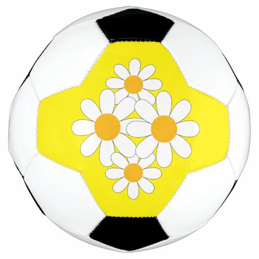 Bright and Bold Daisy Voetbal (Voorkant)