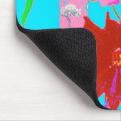 Bright and Cheery Flowers Mousepad Muismat (Hoek)