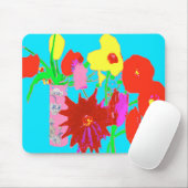 Bright and Cheery Flowers Mousepad Muismat (Met muis)