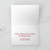 Bright and Colorful Merry Christmas Holiday Card Feestdagen Kaart (Binnen)