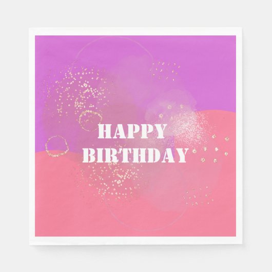 bright and gradient romantic pink background servet (Voorkant)