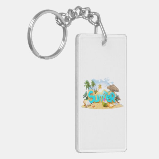 bright and stylish keychain (Voorkant Links)