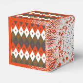 Bright and Vivid Rhombus Pattern Throw Pillow Bedankdoosjes (Achterkant)