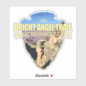 Bright Angel (arrowhead) Sticker (Vel)