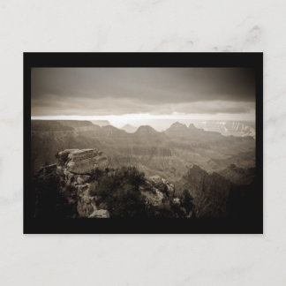 Bright Angel-punt op de Grand Canyon Briefkaart