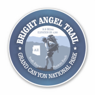 Bright Angel Trail (BG) Sticker