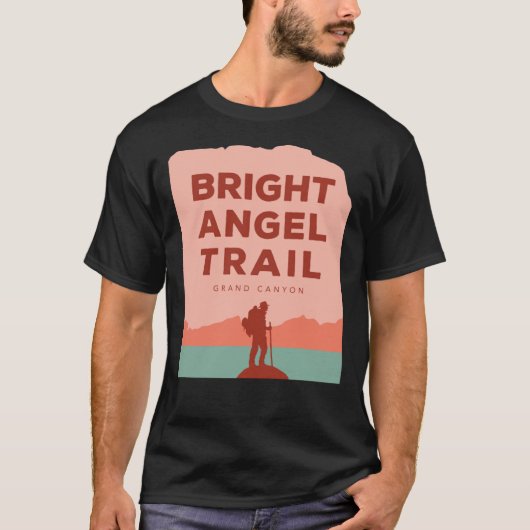 Bright Angel Trail - Grand Canyon Classic T-Shirt (Voorkant)