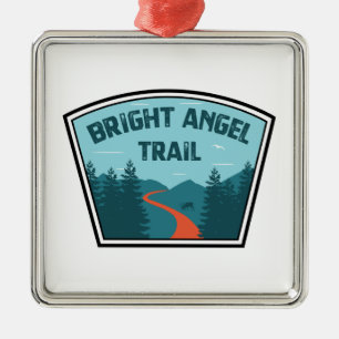 Bright Angel Trail Grand Canyon Metalen Ornament
