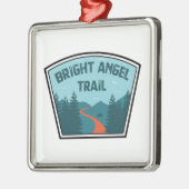 Bright Angel Trail Grand Canyon Metalen Ornament (Links)
