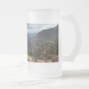 Bright Angel Trail Grand Canyon over het hoofd zie Matglas Bierpul
