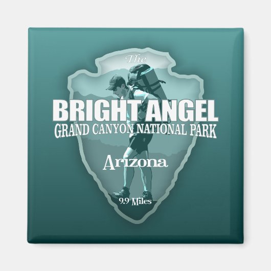 Bright Angel Trail (pijlpunt T) Magneet (Voorkant)