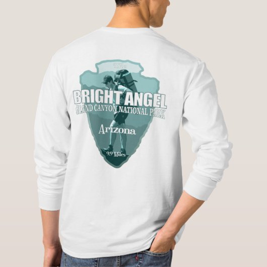 Bright Angel Trail (pijlpunt T) T-shirt (Achterkant)