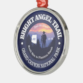 Bright Angel Trail (rd2) Metalen Ornament (Links)