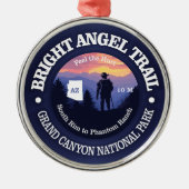Bright Angel Trail (rd2) Metalen Ornament (Voorkant)