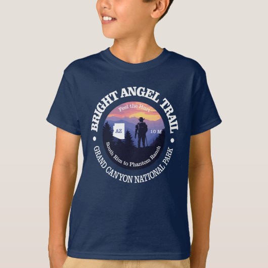 Bright Angel Trail (rd2) T-shirt (Voorkant)
