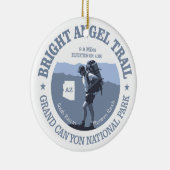 Bright Angel Trail (rd) Keramisch Ornament (Rechts)