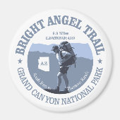 Bright Angel Trail (rd) Magneet (Voorkant)