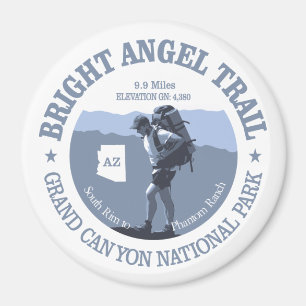 Bright Angel Trail (rd) Magneet