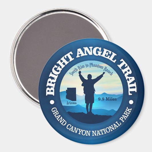 Bright Angel Trail (V) Magneet (Voorkant / Achterkant)
