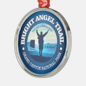 Bright Angel Trail (V) Metalen Ornament (Links)