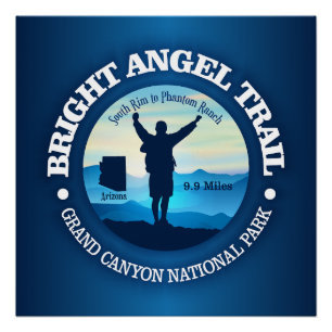 Bright Angel Trail (V) Perfect Poster