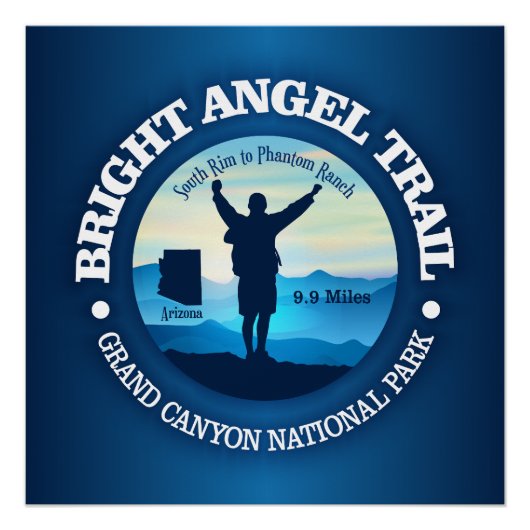 Bright Angel Trail (V) Perfect Poster (Voorkant)