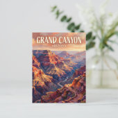 Bright Angel Trail VS Briefkaart (Staand voorkant)