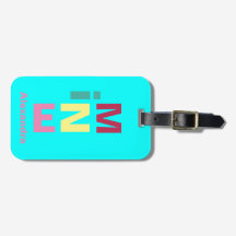 Bright Aqua Blue met meerdere kleuren Boho