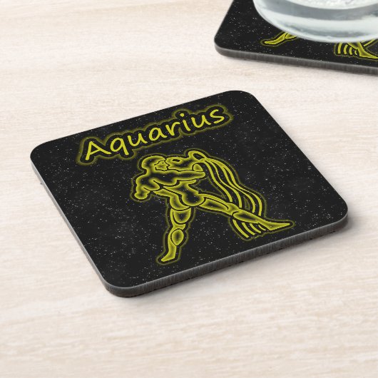 Bright Aquarius Bier Onderzetter (Linkerzijde)
