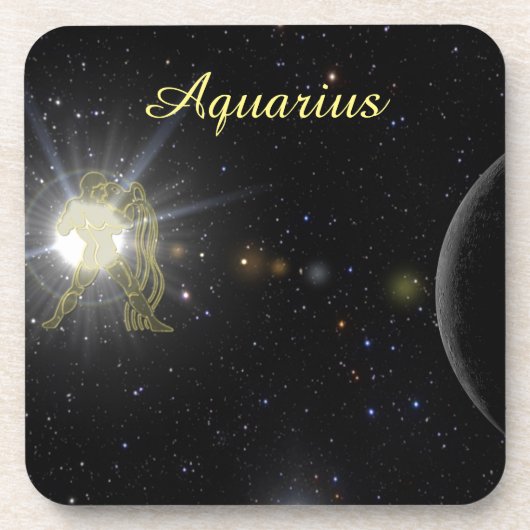 Bright Aquarius Drankjes Onderzetter (Voorkant)