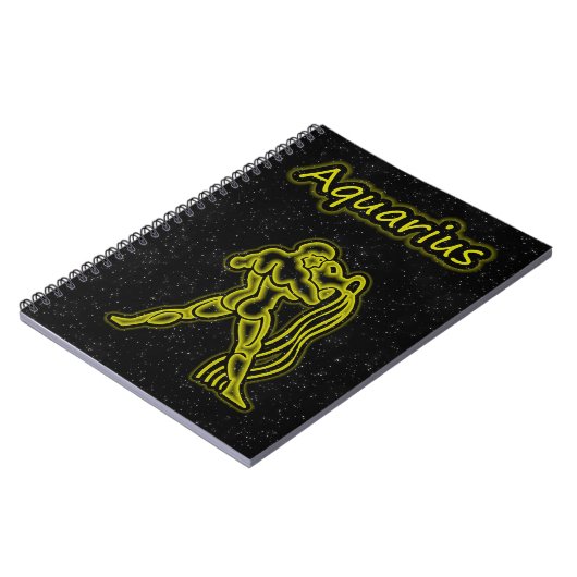 Bright Aquarius Notitieboek (Linkerzijde)