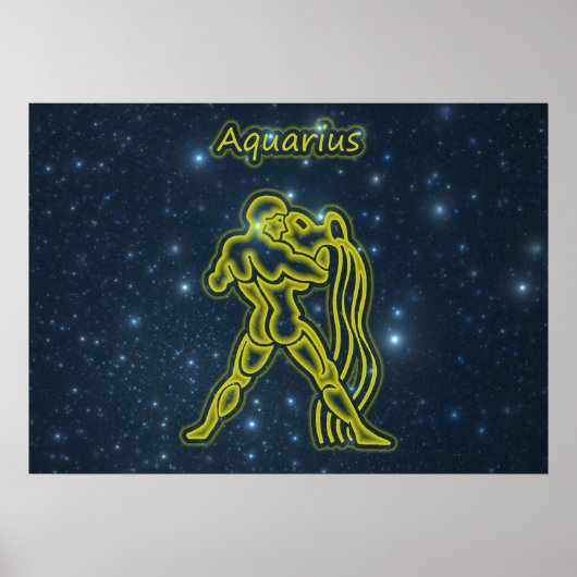 Bright Aquarius Poster (Voorkant)
