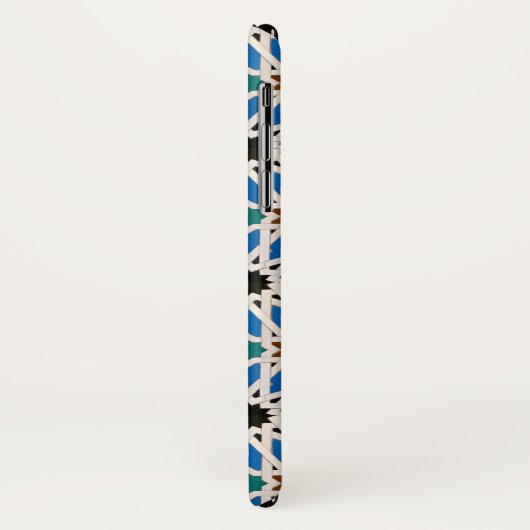 Bright Arabesque Patterned Phone Case (Achterkant/links)