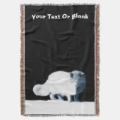 Bright Arctische vos Deken (Voorkant Verticaal)