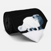 Bright Arctische vos Stropdas (Opgerold)